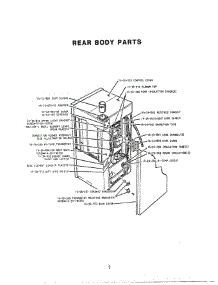06 - Rear Body parts for Thermador Oven CMT-231 from AppliancePartsPros.com
