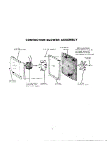08 - Convection Blower Assembly parts for Thermador ECCMT-131 from AppliancePartsPros.com