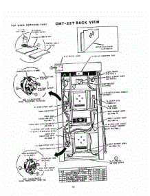 11 - Cmt-227 Back View parts for Thermador Oven CMT-227 from AppliancePartsPros.com