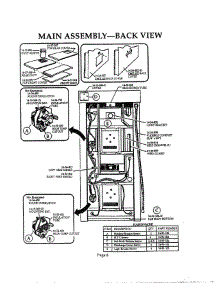 10 - Main Assembly - Back View parts for Thermador Wall Oven CMT227N-01 from AppliancePartsPros.com