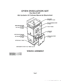 11 - Oven Insulation Kit parts for Thermador Wall Oven CMT227N-01 from AppliancePartsPros.com