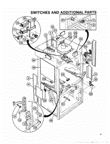 05 - Switches & Additional Parts parts for Thermador Oven CMT-20 from AppliancePartsPros.com