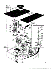 04 - Microwave & Top Panels parts for Thermador Oven CMT-21 from AppliancePartsPros.com