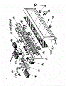 06 - Control Panel parts for Thermador Oven CMT-19 from AppliancePartsPros.com