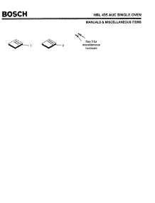 06 - Manuals & Miscellaneous Items parts for Bosch Wall Oven HBL435 AUC (FD 8202-) from AppliancePartsPros.com