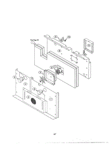 47 - Back Oven Liner parts for Thermador Range PRG484GGUS from AppliancePartsPros.com