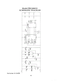 61 - Prg484gg Schematic Diagram parts for Thermador Range PRG484GGUS from AppliancePartsPros.com