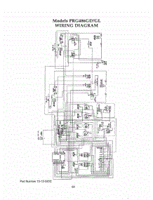 64 - Prg486gd / Gl Wiring Diagram parts for Thermador Range PRG484GGUS from AppliancePartsPros.com
