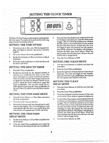 11 - Setting The Clock Timer parts for Thermador Oven CMT-19 from AppliancePartsPros.com