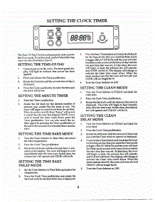12 - Setting The Clock Timer parts for Thermador Oven CMT-20 from AppliancePartsPros.com