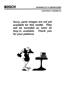 04 - Component Assemblies parts for Bosch Dishwasher SHI66A05 UC/14 (FD 8211-) from AppliancePartsPros.com