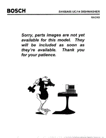 06 - Racks parts for Bosch Dishwasher SHI66A05 UC/14 (FD 8211-) from AppliancePartsPros.com