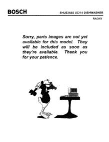 06 - Racks parts for Bosch Dishwasher SHU33A02 UC/14 (FD 8211-) from AppliancePartsPros.com