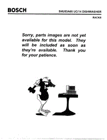 06 - Racks parts for Bosch Dishwasher SHU53A05 UC/14 (FD 8211-) from AppliancePartsPros.com