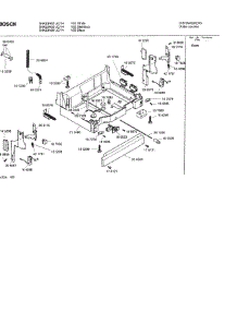05 - Base parts for Bosch Dishwasher SHX33A06 UC/14 (FD 8211-) from AppliancePartsPros.com