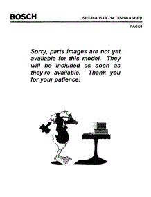 06 - Racks parts for Bosch Dishwasher SHX46A06 UC/14 (FD 8211-) from AppliancePartsPros.com