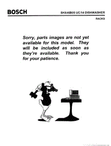 06 - Racks parts for Bosch Dishwasher SHX46B05 UC/14 (FD 8211-) from AppliancePartsPros.com