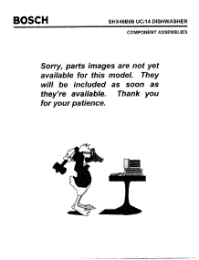 04 - Component Assemblies parts for Bosch Dishwasher SHX46B06 UC/14 (FD 8211-) from AppliancePartsPros.com