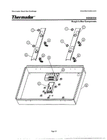 36 - Rough-In Box Components parts for Thermador SGSX304ZB from AppliancePartsPros.com