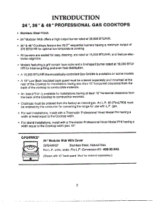 08 - Introduction parts for Thermador Cooktop PCS364GD from AppliancePartsPros.com