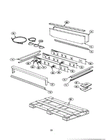 22 - Control Panel parts for Thermador Cooktop PCS484GL from AppliancePartsPros.com