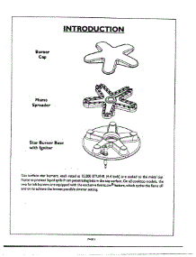 02 - Star Burner Introduction parts for Thermador Cooktop PCS484WK from AppliancePartsPros.com