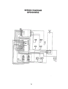 14 - Wiring Diagram parts for Thermador Cooktop PCS484WK from AppliancePartsPros.com