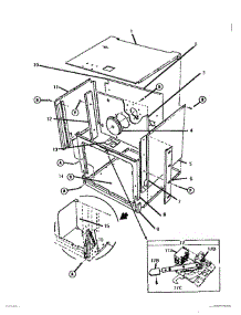 06 - Body - Front View parts for Thermador Range GSC30WC from AppliancePartsPros.com