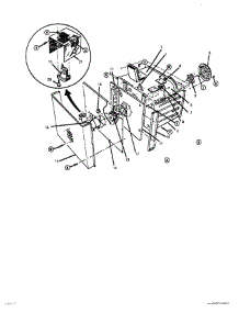 07 - Body - Rear View parts for Thermador Range GSC30WC-01 from AppliancePartsPros.com