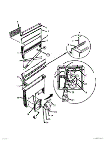 08 - Snorkel - Rear View parts for Thermador Range GSC30WC-01 from AppliancePartsPros.com