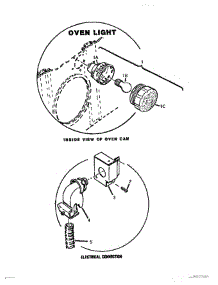 12 - Oven Light parts for Thermador Range GSC30WC-01 from AppliancePartsPros.com