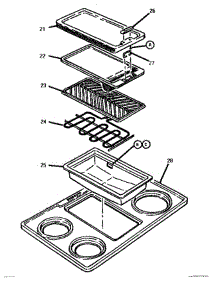 02 - Griddle parts for Thermador Range GSC30WC1 from AppliancePartsPros.com