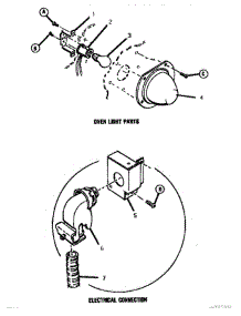 08 - Oven Light parts for Thermador Range ESC30CVB from AppliancePartsPros.com