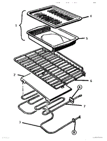 11 - Racks, Elements, Pans parts for Thermador Range ESC30CVB from AppliancePartsPros.com