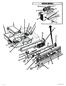 02 - Burner Box & Control Panel parts for Thermador Range ESC30CVB-01 from AppliancePartsPros.com