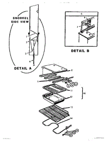 06 - Racks, Elements, Pans parts for Thermador Range ESC30CVB-01 from AppliancePartsPros.com