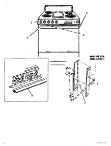 02 - Trim, Caps, Knobs parts for Thermador Range ESC30CVWH from AppliancePartsPros.com