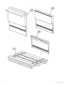 04 - Trim & Shelf parts for Thermador Range GCR36-6 from AppliancePartsPros.com