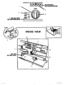 04 - Oven Controls - Right parts for Thermador Range GCR484GD from AppliancePartsPros.com