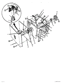 07 - Body - Rear View parts for Thermador Range GSC30WC1 from AppliancePartsPros.com