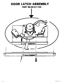 10 - Door Latch Assemblies parts for Thermador Range GCR486GD from AppliancePartsPros.com