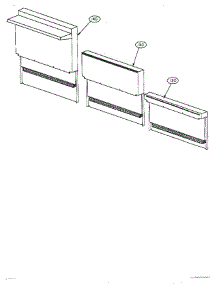 04 - Trim & Shelf parts for Thermador Range GCRG364GD from AppliancePartsPros.com