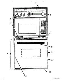09 - Front parts for Thermador Range MCB265 from AppliancePartsPros.com