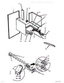 12 - Sub Body parts for Thermador Range MCB265 from AppliancePartsPros.com