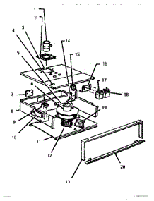 11 - Back Panel parts for Thermador Range MCB265EC from AppliancePartsPros.com