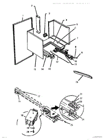12 - Sub Body parts for Thermador Range MCB265EC from AppliancePartsPros.com