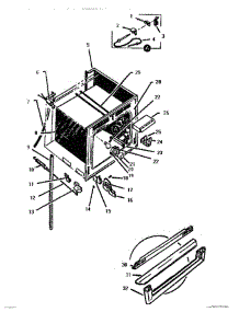 13 - Self Cleaning Oven parts for Thermador Range MCB265EC from AppliancePartsPros.com