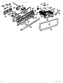 05 - Control Panel parts for Thermador Range MCM255 from AppliancePartsPros.com