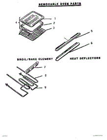 03 - Removable Oven Parts parts for Thermador Range MSC224S from AppliancePartsPros.com