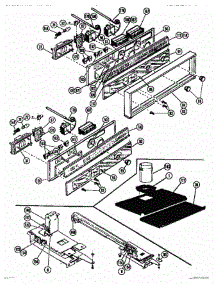 02 - Control Panel parts for Thermador Range MSC229 from AppliancePartsPros.com